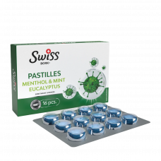 Swiss Bork Mentol Nane Okaliptus Pastil