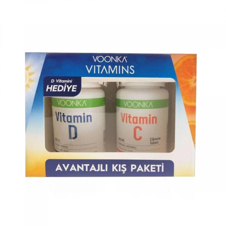 Voonka Vitamin C + Vitamin D Avantajlı Kış Paketi