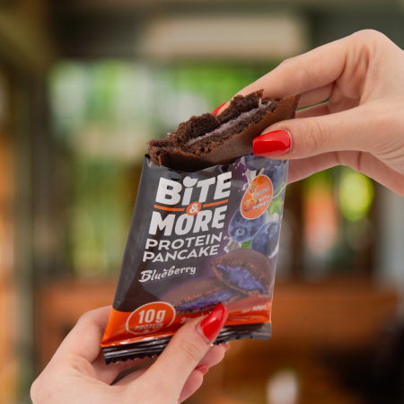 Bite More Proteinli Pankek Blueberry 50 gr