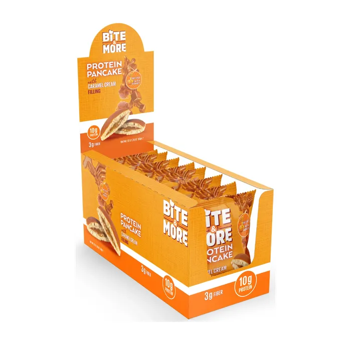 Bite More Proteinli Pankek Caramel Cream 50 gr