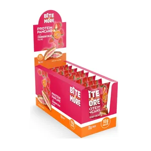 Bite More Proteinli Pankek Strawberry 50 gr