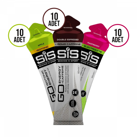 SiS GO Energy Gel 10'lu Paket