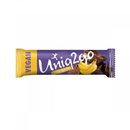 Uniq2go Muzlu ve Proteinli Vegan Bar 38 Gr