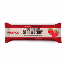 Waspco Çilekli Vegan Protein Bar 40 Gr