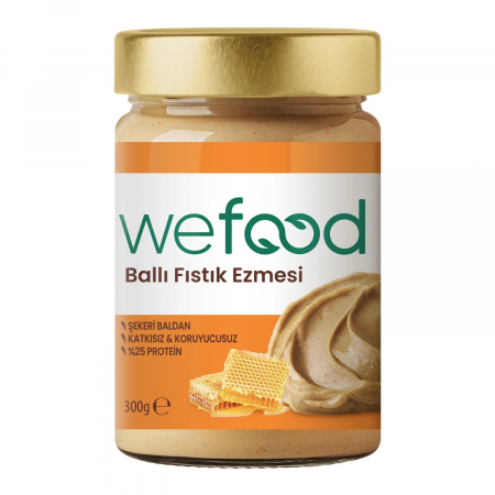 Wefood Fıstık Ezmesi Ballı