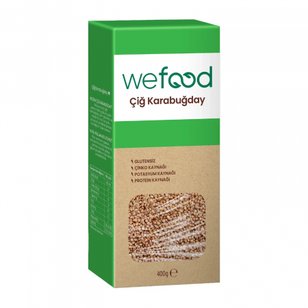 Wefood Glütensiz Çiğ Karabuğday