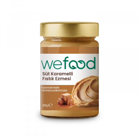 Wefood Süt Karamelli Fıstık Ezmesi