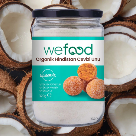 Wefood Organik Hindistan Cevizi Unu