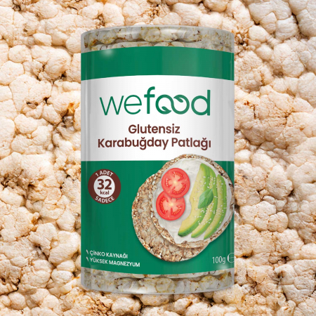 Wefood Glutensiz Karabuğday Patlağı