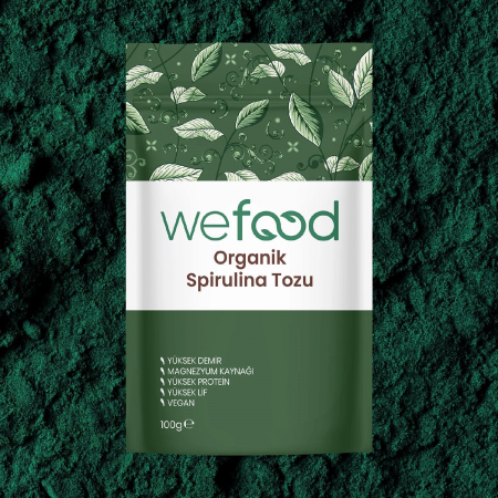 Wefood Organik Spirulina Tozu