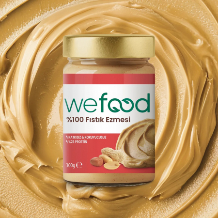 Wefood Fıstık Ezmesi %100 Sade