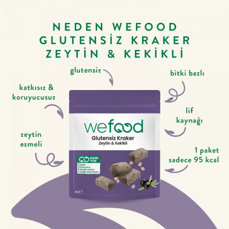 Wefood Zeytinli & Kekikli Kraker