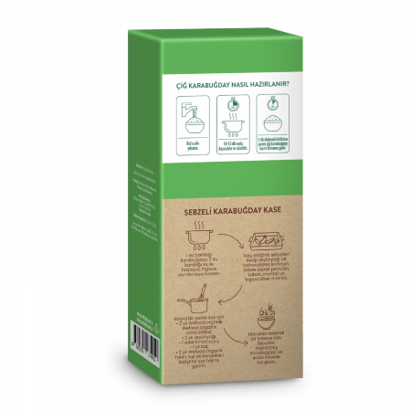 Wefood Glütensiz Çiğ Karabuğday