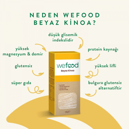 Wefood Beyaz Kinoa