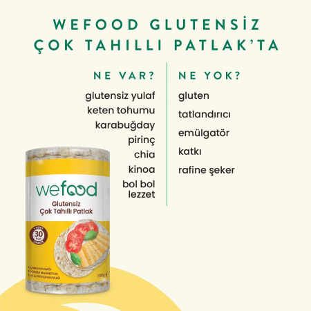 Wefood Çok Tahıllı Patlak