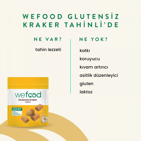 Wefood Tahinli Kraker Wefood Tahinli Kraker