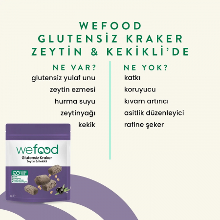 Wefood Zeytinli & Kekikli Kraker