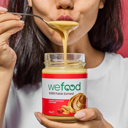 Wefood Fıstık Ezmesi %100 Sade