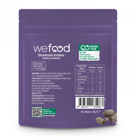 Wefood Zeytinli & Kekikli Kraker