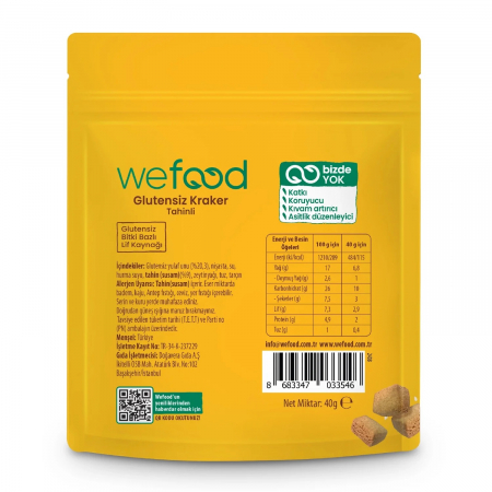Wefood Tahinli Kraker Wefood Tahinli Kraker