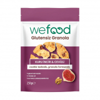 Wefood Glutensiz Granola Kuru İncir & Cevizli
