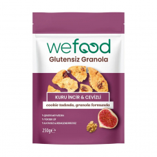 Wefood Glutensiz Granola Kuru İncir & Cevizli Wefood Glutensiz Granola Kuru İncir & Cevizli