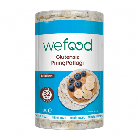 Wefood Glutensiz Pirinç Patlağı