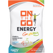 On The Go Energy Gummy Karışık Aromalı 30g