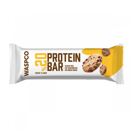 Waspco Kurabiye Aromalı Protein Bar 40 Gr