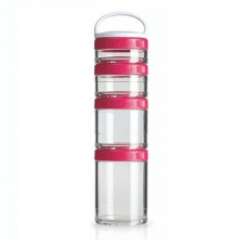 Blender Bottle Go Stak 350 ml Pembe