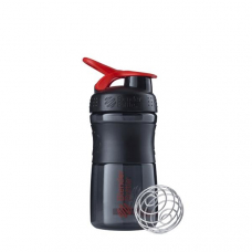 Blender Bottle Sportmixer Shaker 500 ml Siyah Kırmızı