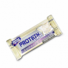 Muscle Station Supreme Crunchy Protein Bar White Chocolate