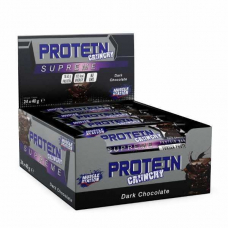 Muscle Station Supreme Crunchy Protein Bar Dark Chocolate