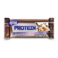 Muscle Station Supreme Protein Bar Peanut Chunks