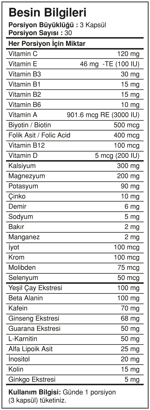 BigJoy Sports Multibig Vitamin Mineral